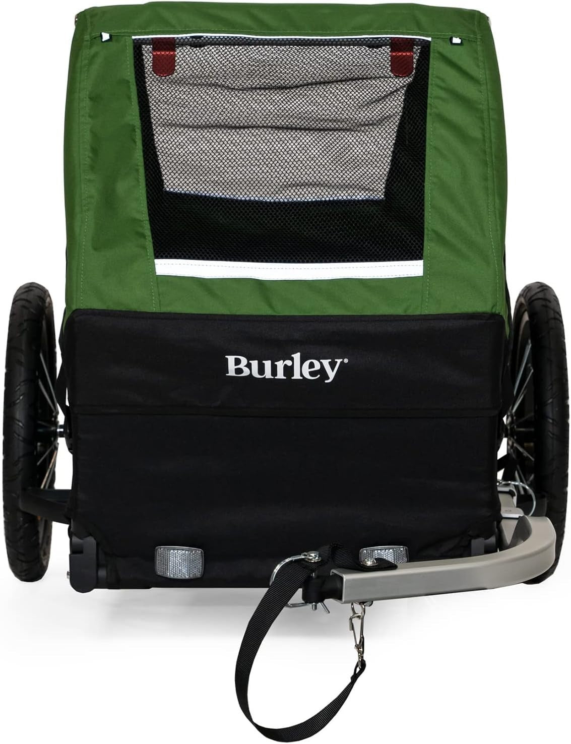 Pet Bike Trailer with Mesh Windows Lightweight Cargo Wagon for Dogs Cats
