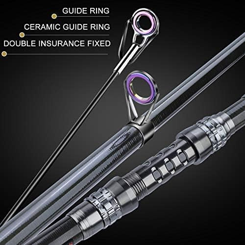 Telescopic Fishing Rod & Spinning Reel Combo – Saltwater & Freshwater Kit