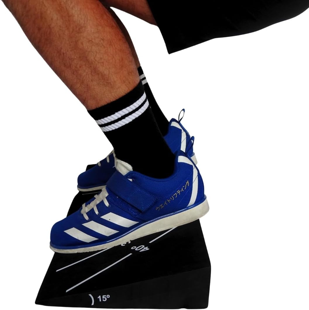 Squat Wedge Block Heel Elevated Squat Ramp Calf Raise Platform