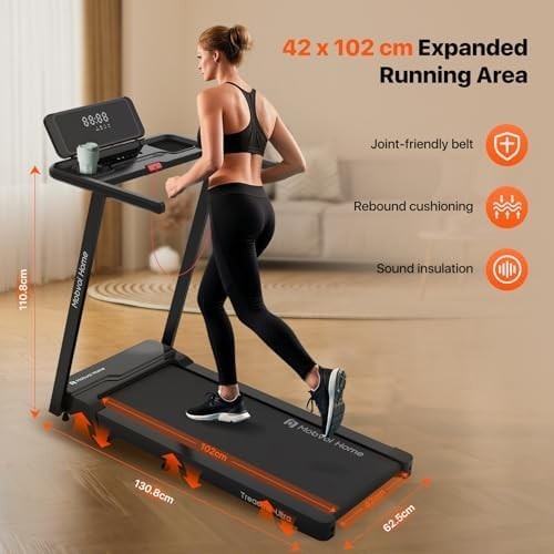 3-in-1 Folding Walking Pad Treadmill Home Office 12KMH Incline Bluetooth 120KG