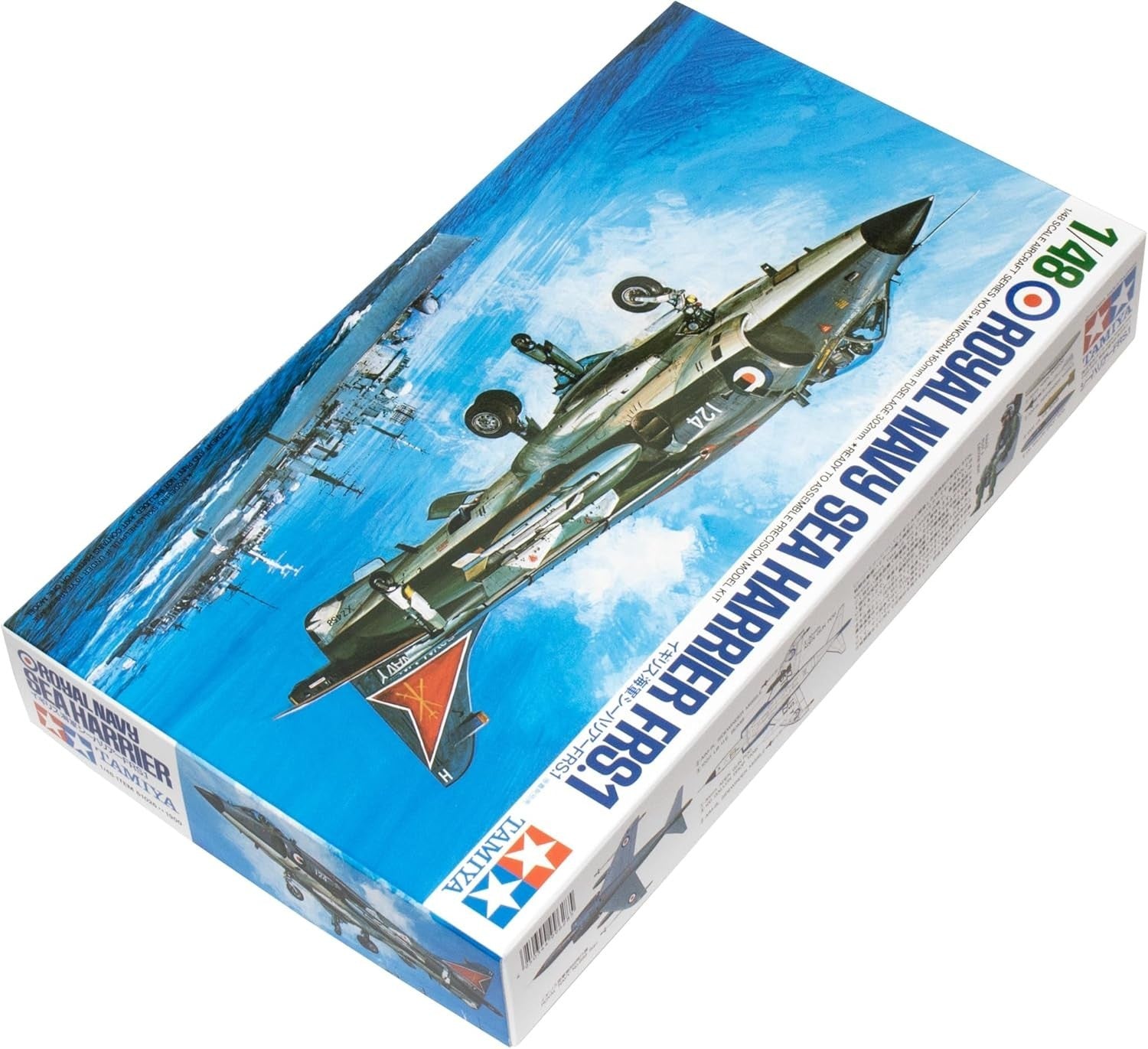 1:48 Scale Sea Harrier FRS1 Model Kit – Detailed Military Aircraft Assembly
