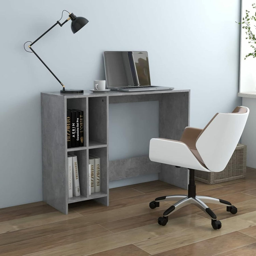 Modern Computer Desk 102x35cm Slim Office Workstation Table for Home Study