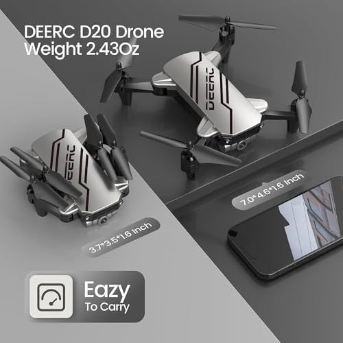Mini Drone for Kids with 720P Camera, FPV Live Video, Foldable RC Quadcopter