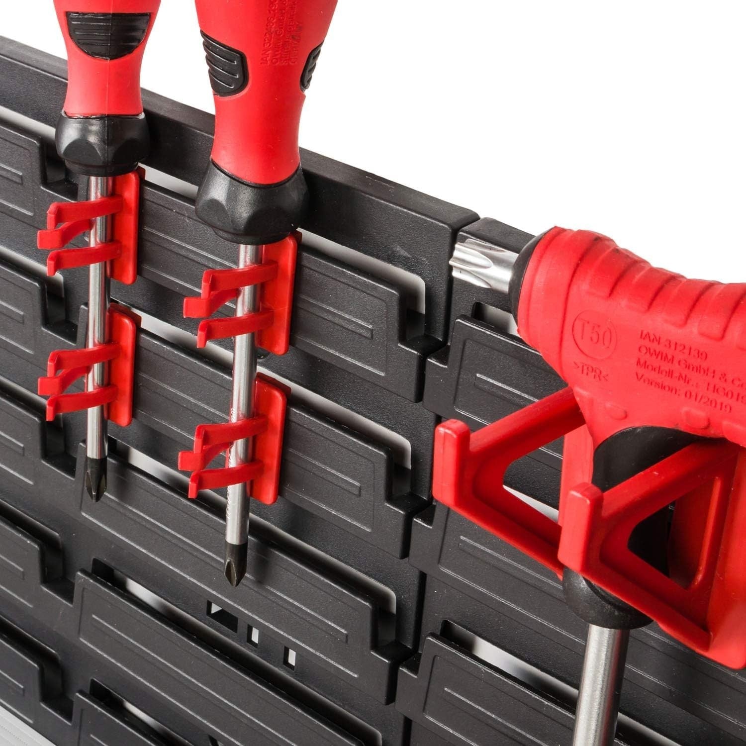 Large Garage Tool Pegboard Wall Storage Organizer Bin Rack