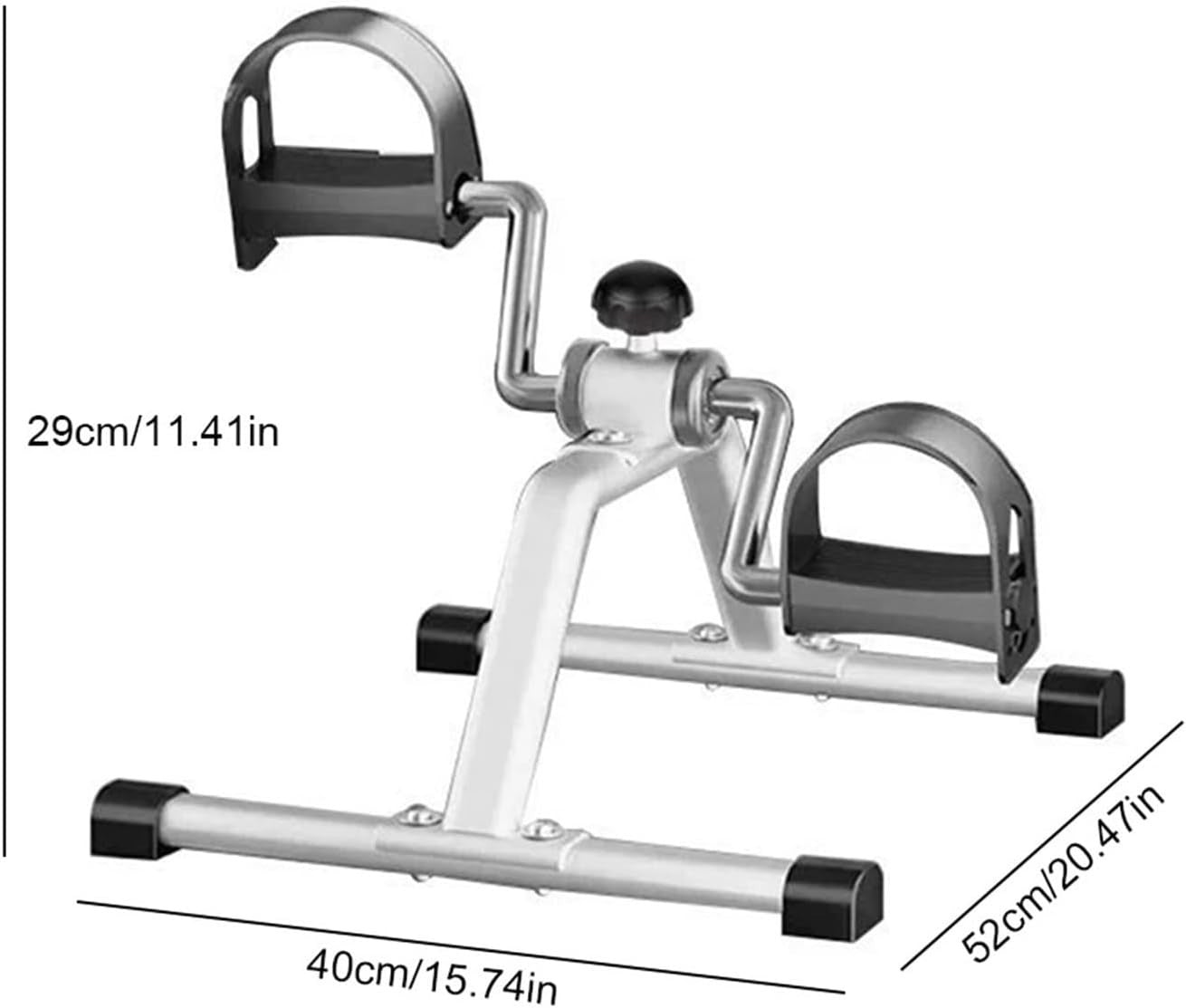 Portable Mini Pedal Exerciser Under Desk Low Impact Foot Trainer
