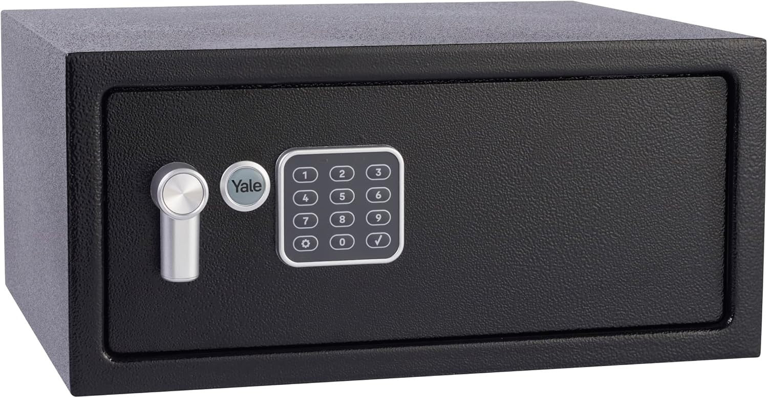 24L Digital Laptop Safe Electronic Keypad Cash Document Security Box