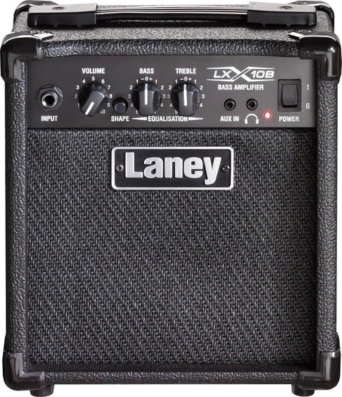 LX10B 10W Bass Guitar Amp Portable Combo with Headphone & AUX