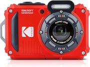 Waterproof Digital Camera 4X Zoom Optical Stabilisation Red Compact