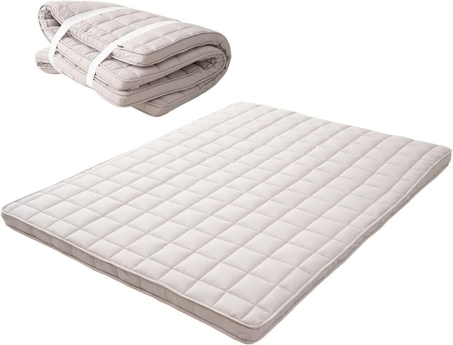 King Size Japanese Futon Mattress Foldable Floor Mattress Tatami Guest Bed