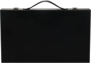 Backgammon Travel Set 14.75 Inch Folding Board with Case Dice Cups