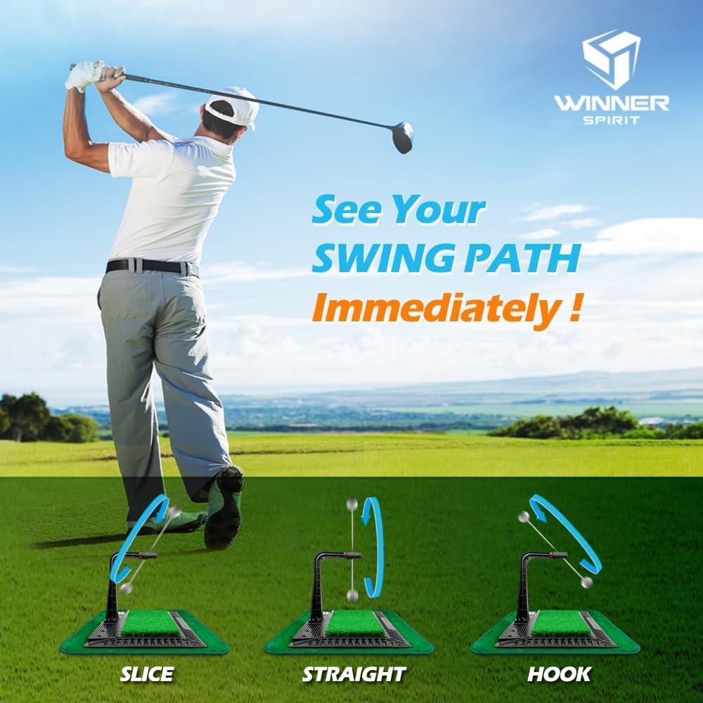 Golf Swing Trainer Impact Path Groover Adjustable