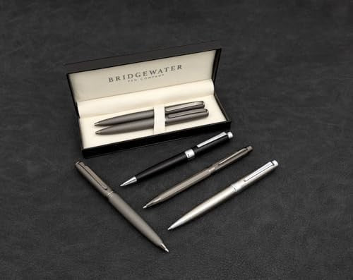 Executive Ballpoint Pen & Mechanical Pencil Gift Set Gunmetal