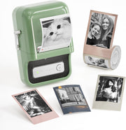 B21 Pro Portable Thermal Label Printer Inkless Green 50x30mm