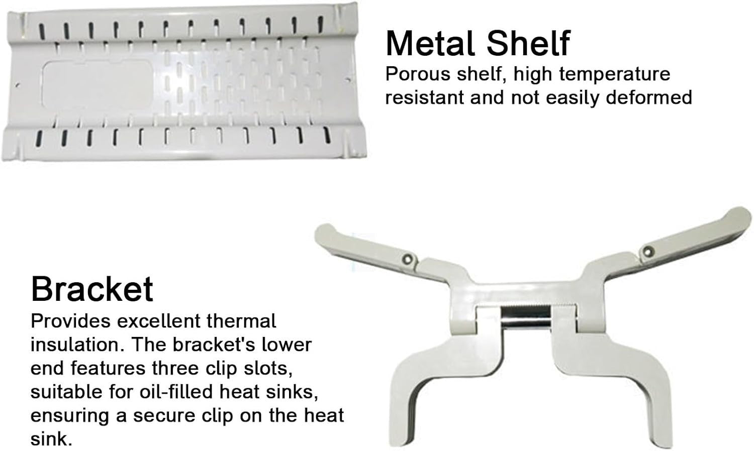 Adjustable Oil Radiator Clothes Dryer Rack with Humidity Box 37cm Indoor