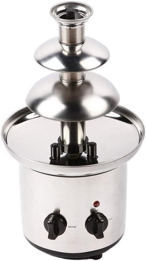 Chocolate Fountain Machine 1.5KG 3 Tier Fondue Melter 170W