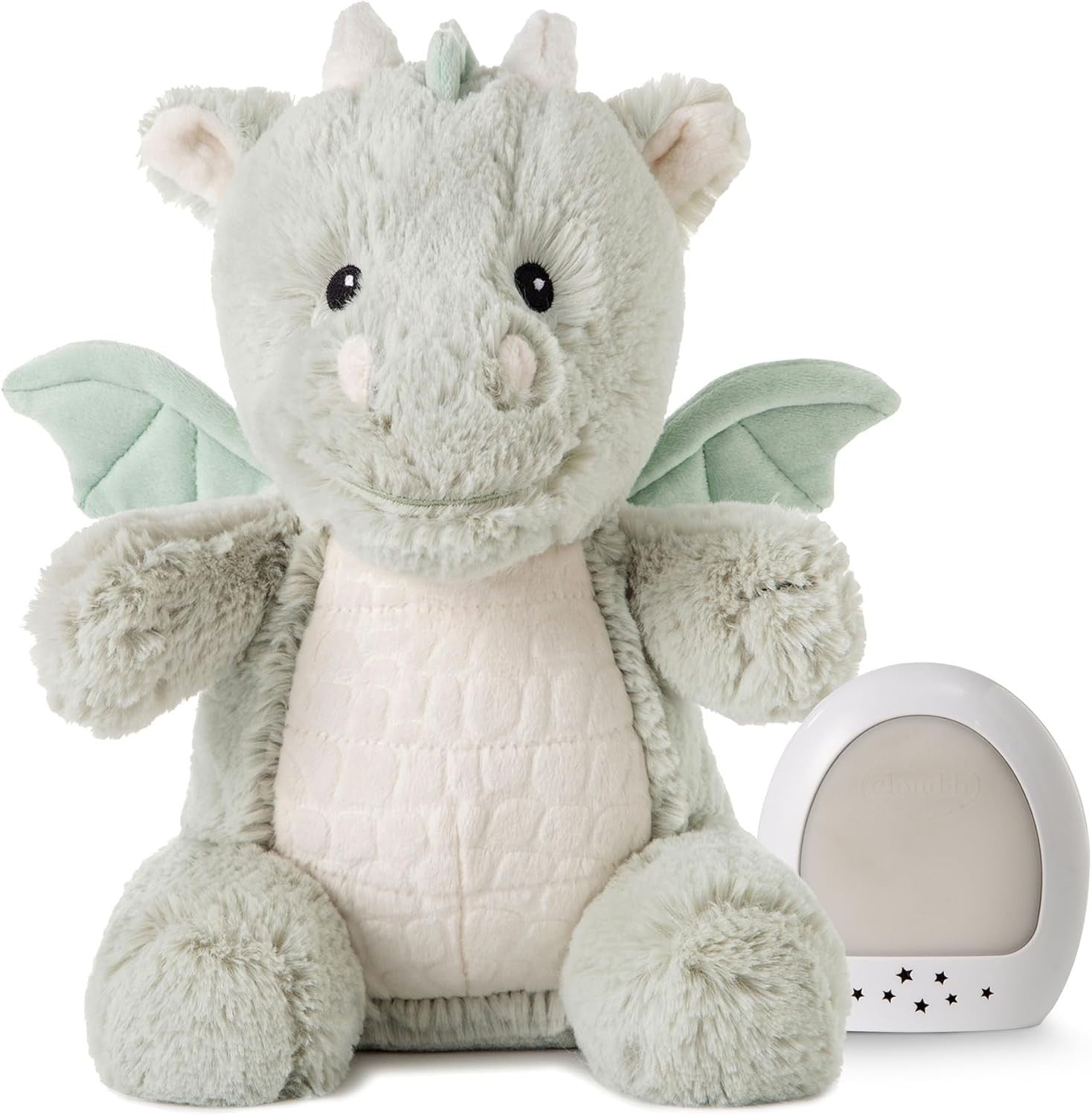 Drake the Dragon Plush Night Light White Noise Baby Sleep Aid