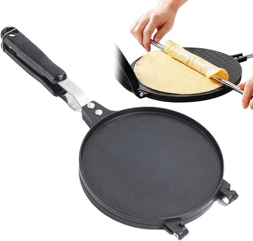 Portable Non-Stick Waffle Cone Maker | Ice Cream & Crepe Pan Tool