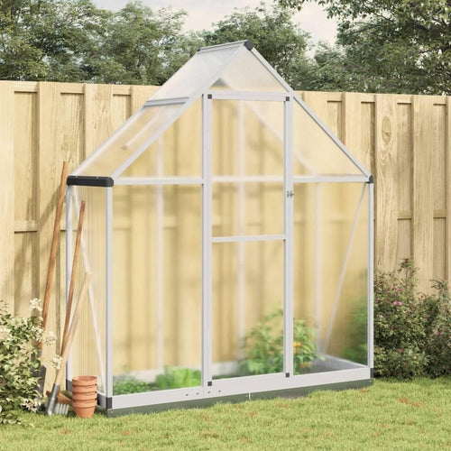 Aluminium Walk-In Greenhouse 169x58x202cm Polycarbonate Weatherproof