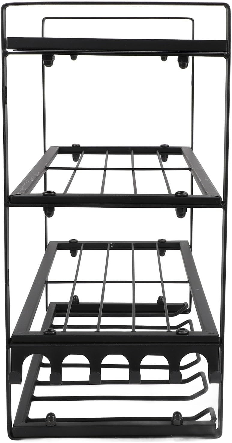 4 Layer Power Tool Organizer Wall Mount Drill Holder Garage Rack