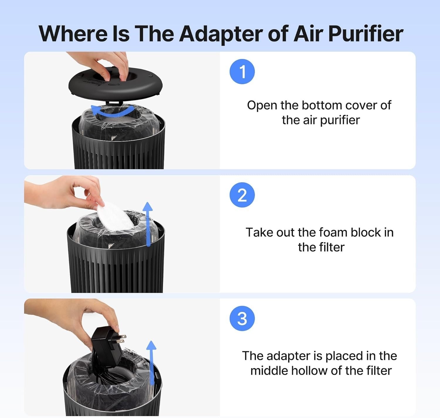 Quiet HEPA Air Purifier Sleep Mode Aromatherapy Pet Smoke Odor
