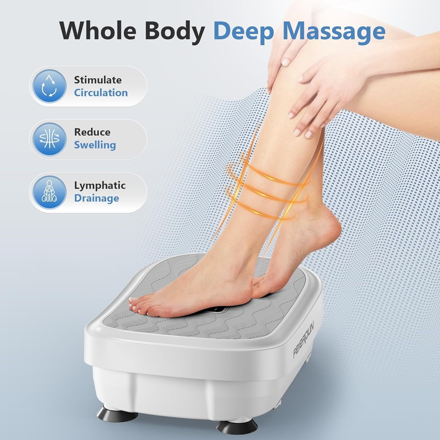 Vibration Plate Exercise Machine 9 Modes 99 Speeds Lymphatic