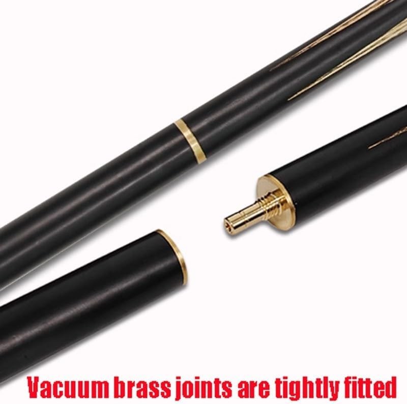 57in 19oz Pool Snooker Cue 3/4 Joint 10.2mm Tip Case Extension Set