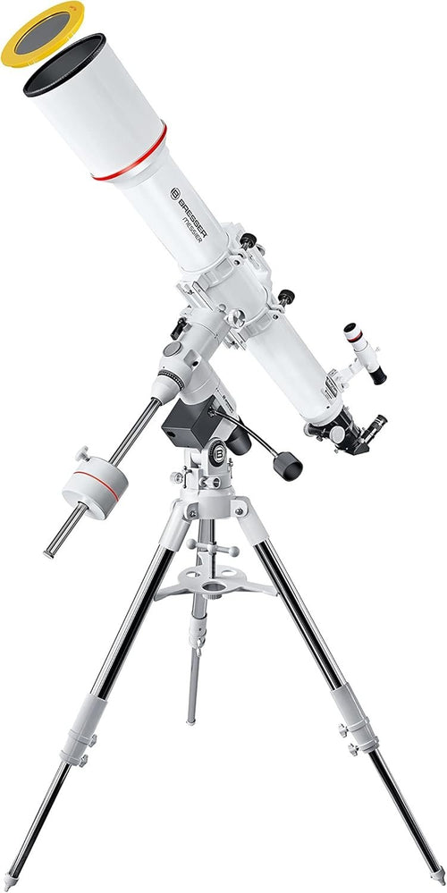102mm f/9.8 Refractor Telescope 1000mm EQ Mount, Finder, Tripod
