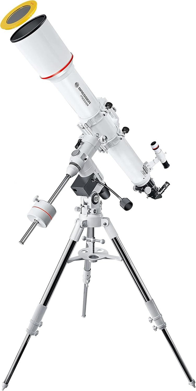 102mm f/9.8 Refractor Telescope 1000mm EQ Mount, Finder, Tripod