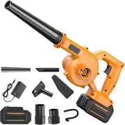 Cordless Leaf Blower 21V 550W Lightweight Handheld Garden Patio Cleaner