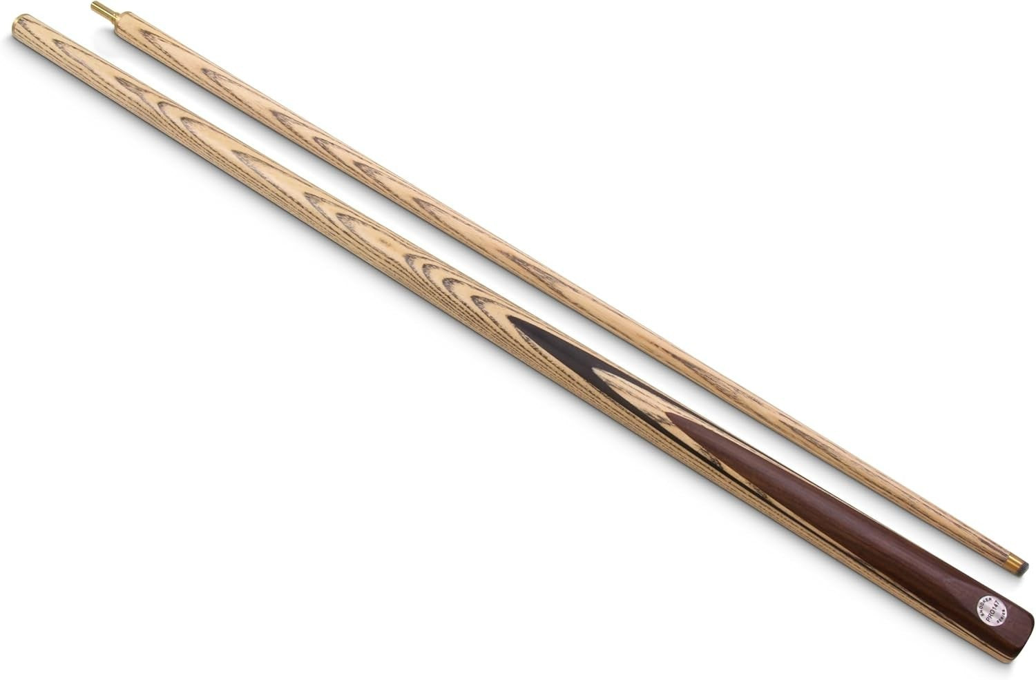 Traditional Ash Snooker Pool Cue 57in 2pc Centre Joint 9.5mm