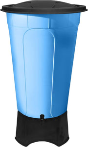 210L Garden Water Butt Kit with Stand & Tap – Rainwater Storage Barrel