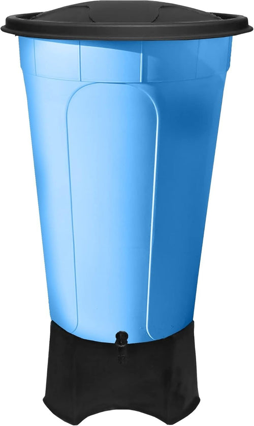 210L Garden Water Butt Kit with Stand & Tap – Rainwater Storage Barrel