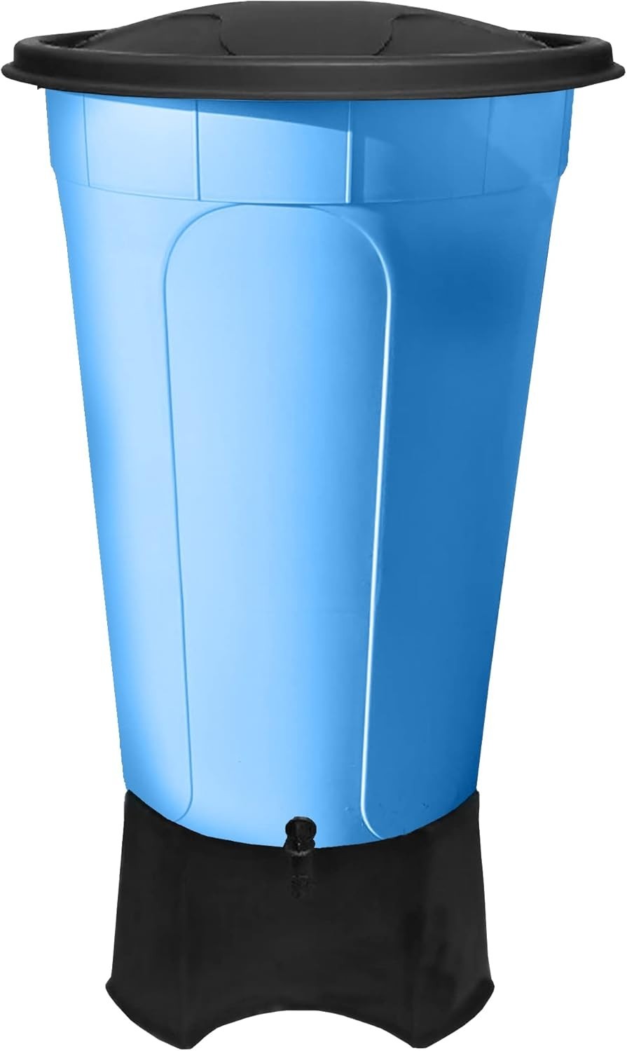 210L Garden Water Butt Kit with Stand & Tap – Rainwater Storage Barrel