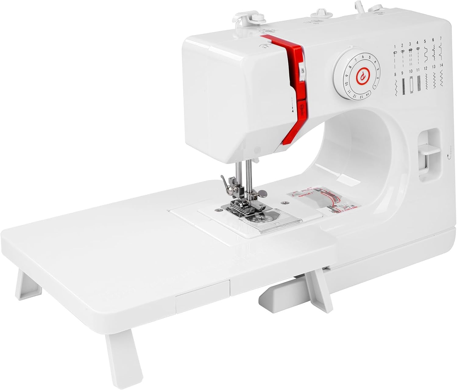 Mini Electric Sewing Machine 14 Stitch Portable Sewing Kit for Beginners