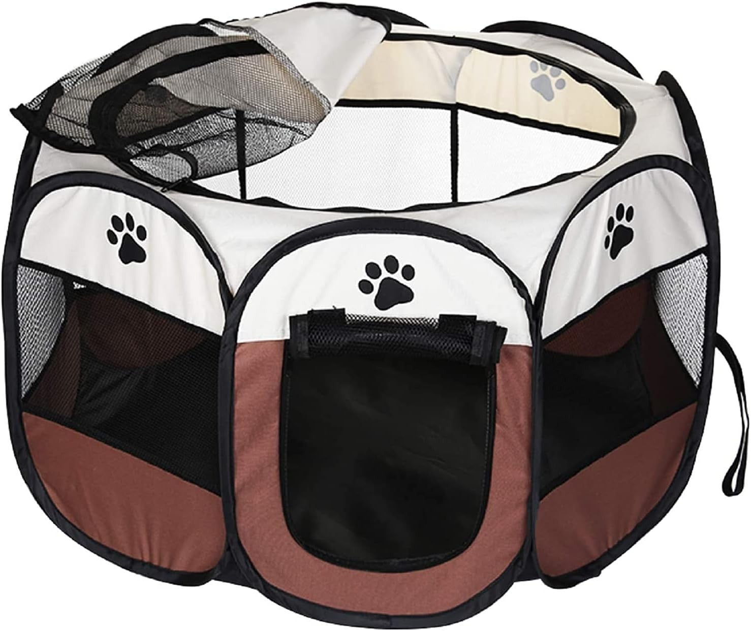 Portable Foldable Pet Playpen 72cm Dog Cat Crate Tent 600D Oxford Indoor Outdoor