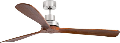 FARO BARCELONA LANTAU-G 168CM Matt Nickel Ceiling Fan, 6-Speed, Remote