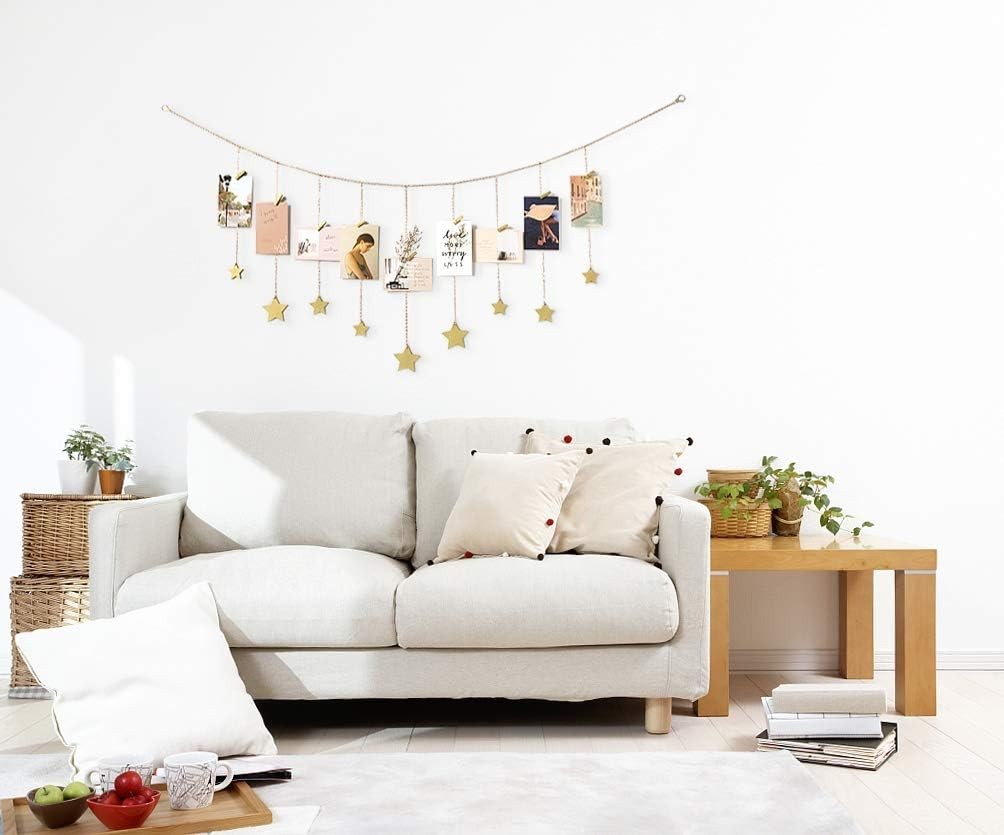 Boho Macrame Plant Hanger Set of 4 – Indoor/Outdoor Cotton Wall Planters