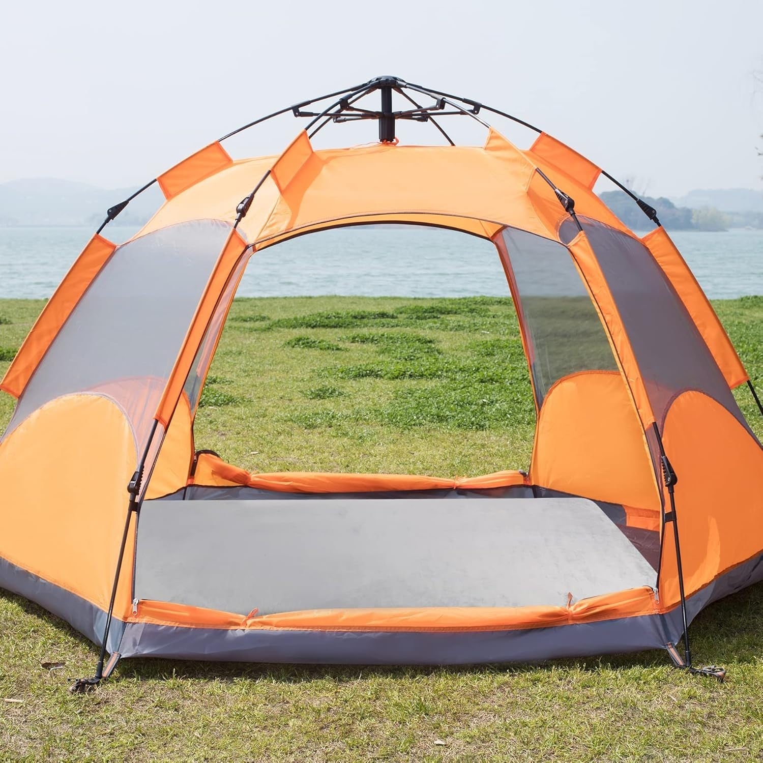Portable Foldable Memory Foam Camping Mattress - Waterproof, Lightweight Pad