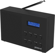 Portable DAB FM Radio Bluetooth Alarm Clock LCD 20 Presets
