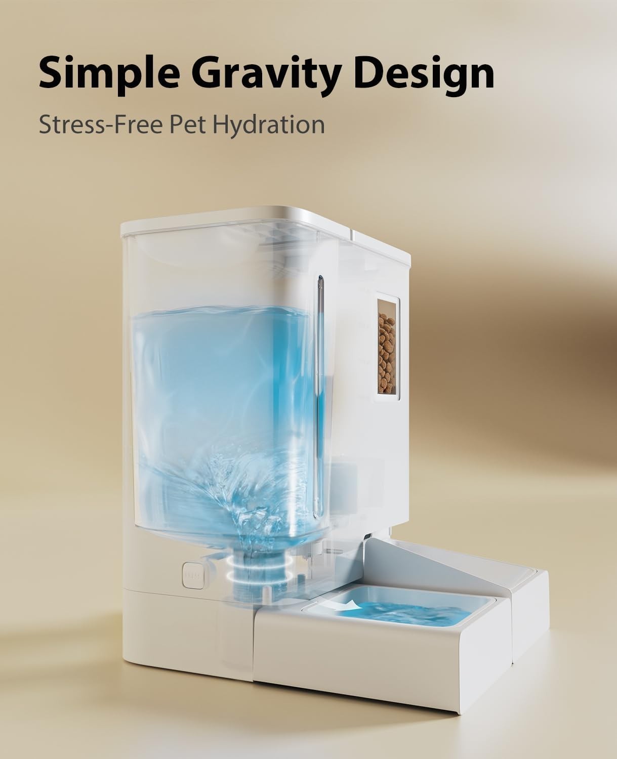 2 in 1 Automatic Pet Feeder Water Dispenser 5L Food 4L Water Timer