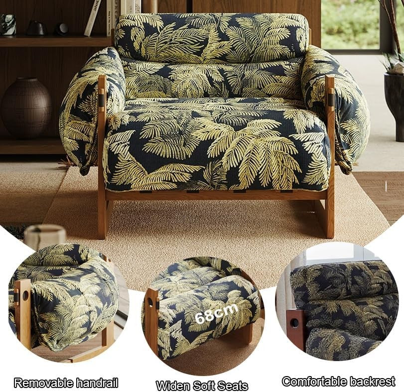 Mid Century Modern Leather Armchair Tub Lounge Chair