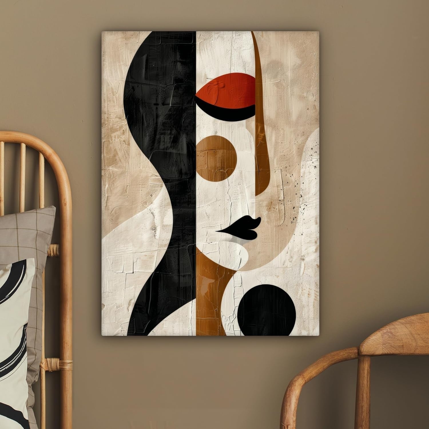 MuchoWow© Canvas Wall Art Work 20"x28" / 50x70 cm Room Decor Painting Wallfiller