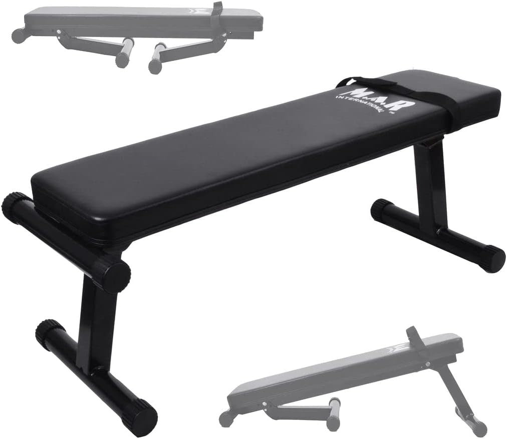 Foldable Adjustable Weight Bench Incline Decline Sit Up Home Gym