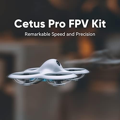 BETAFPV Cetus Pro FPV Drone Kit Goggles Remote 3 Flight Modes Turtle Mode RTF