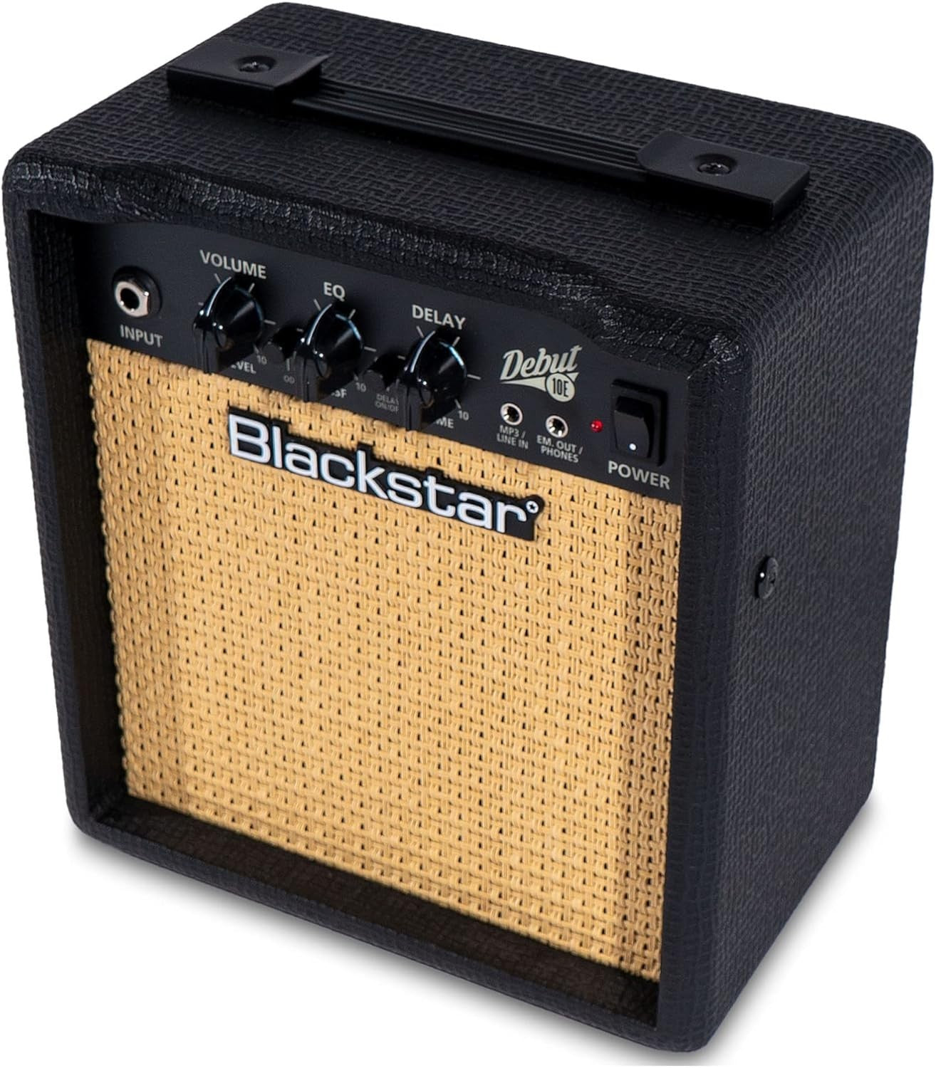 Debut 10E Guitar Amplifier 10W Practice Amp with Delay & MP3 Playback