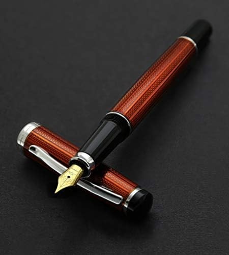 Limited Edition Fountain Pen Medium Nib Platinum Trim Luxury Gift Set