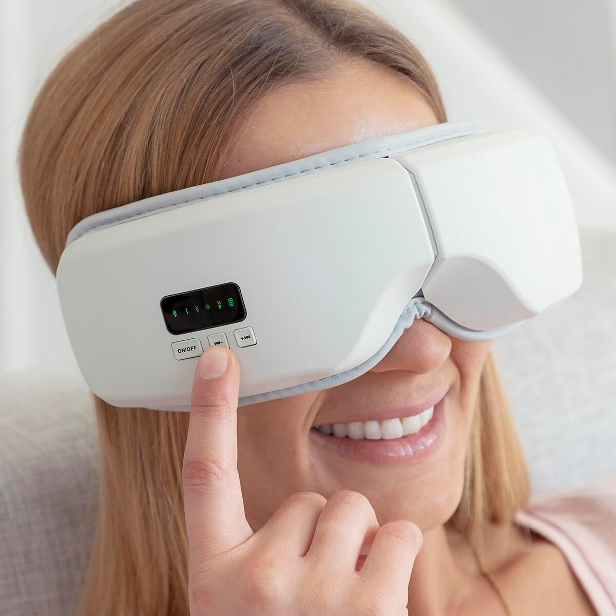 4 in 1 Eye Massager Air Compression Heat Relaxation Mask
