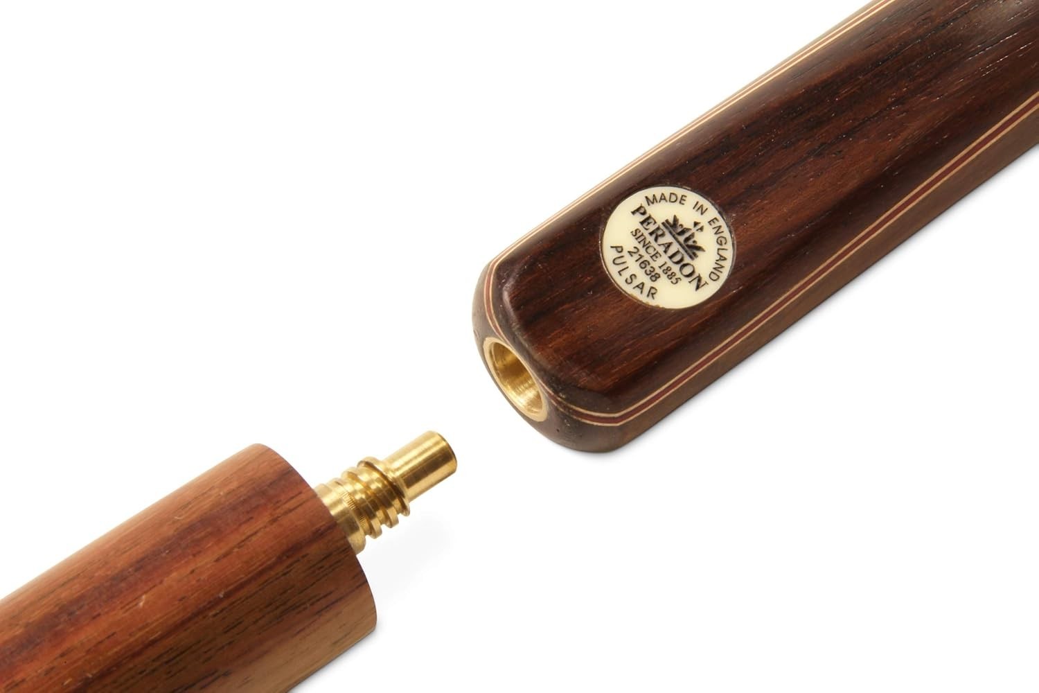 57” English Pool Cue 3/4 Joint Ash Shaft 8.5mm Tip Mini Extension
