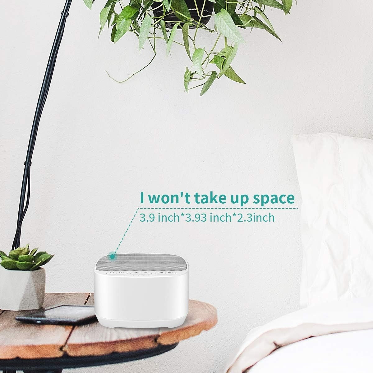 White Noise Sound Machine Baby Sleep Aid 40 Sounds Timer USB Home