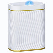 Automatic Touchless Bathroom Bin 2.6 Gallon Motion Sensor Slim White